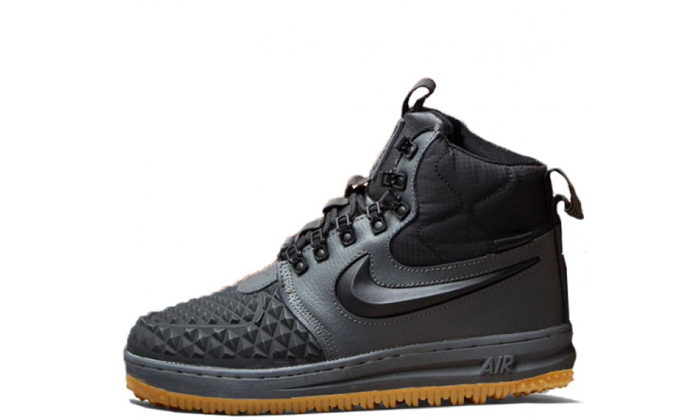 Nike Air Force 1 Lunar Duckboot Black Grey